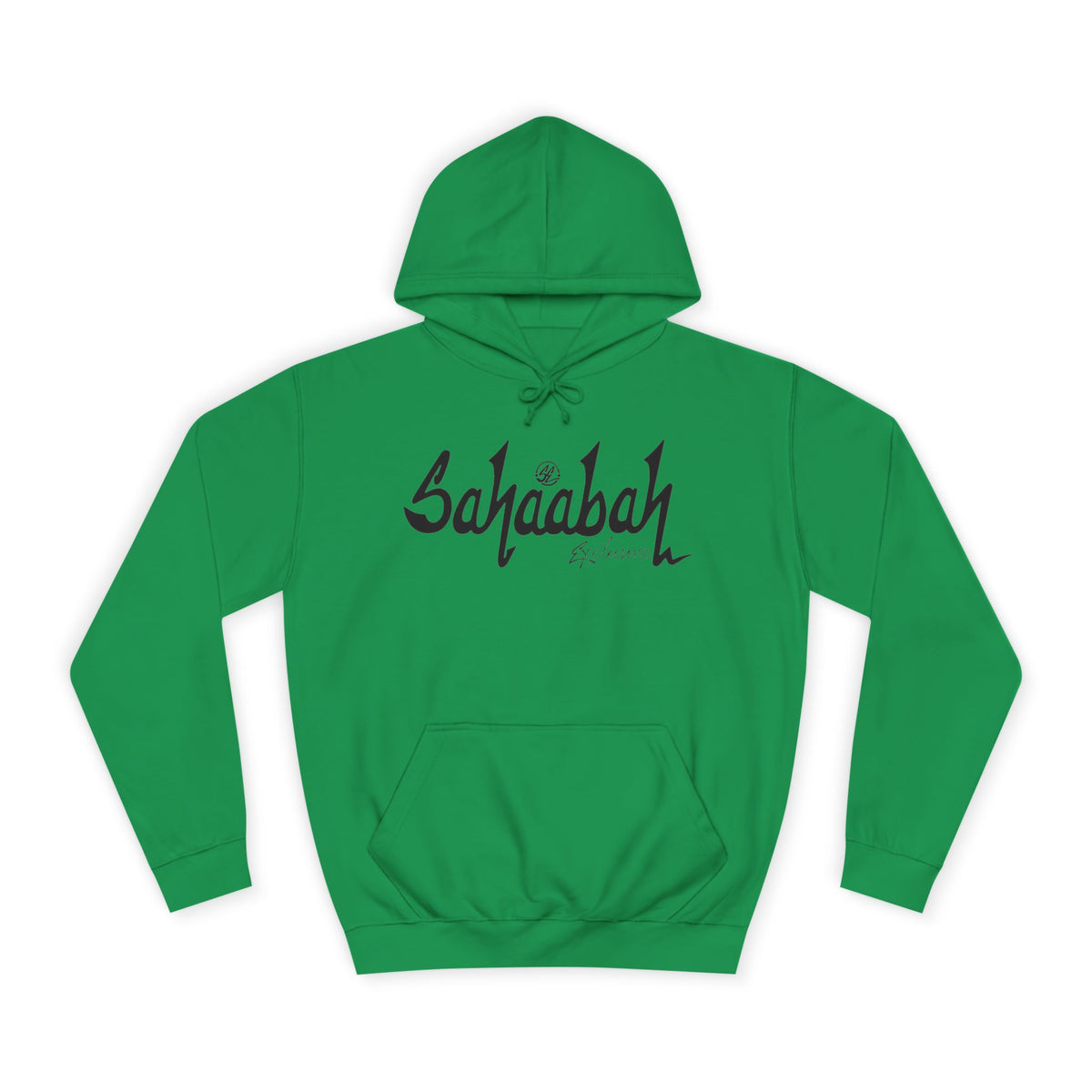#24 Sahaabah Exclusives Throwback Hoodie — Cozy Script College Pullover
