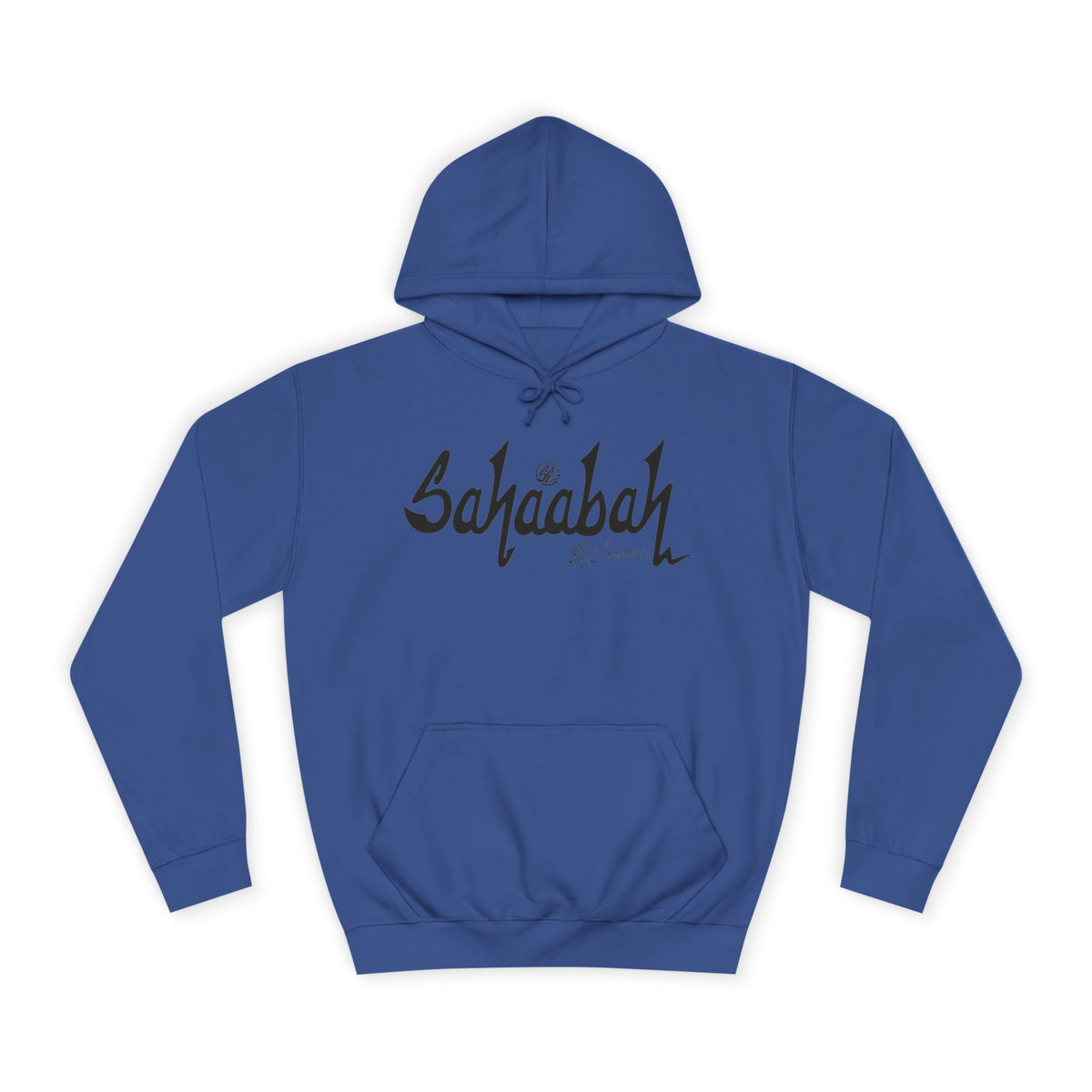 #24 Sahaabah Exclusives Throwback Hoodie — Cozy Script College Pullover