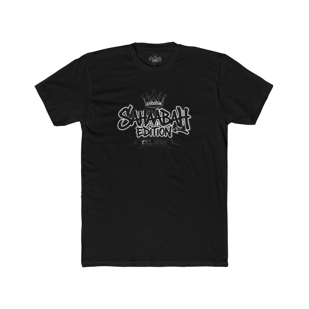 Crew Tee — "Sahabah Edition Crown" Designer Tee