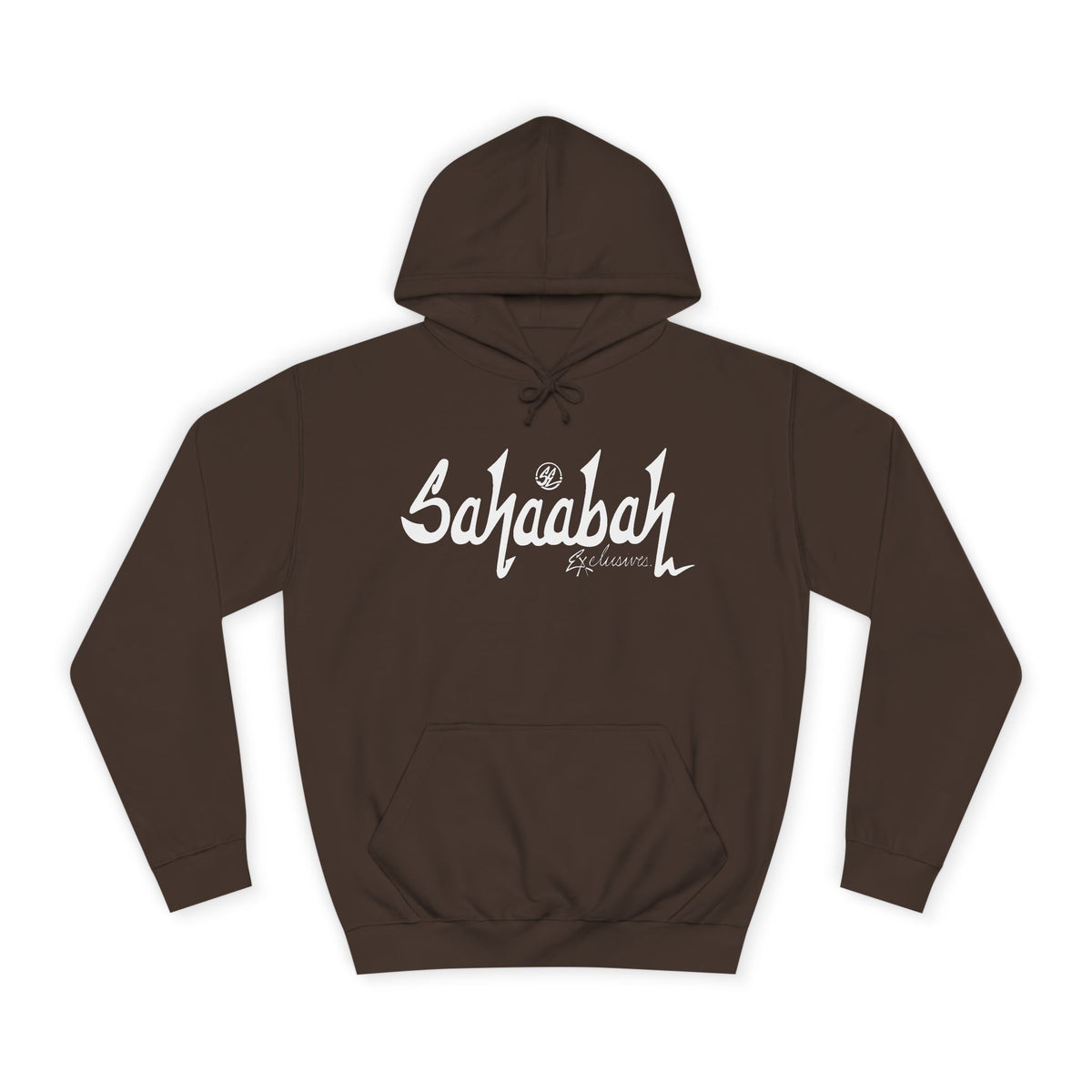 #23 Sahaabah Exclusives Throwback Hoodie — Cozy Script College Pullover