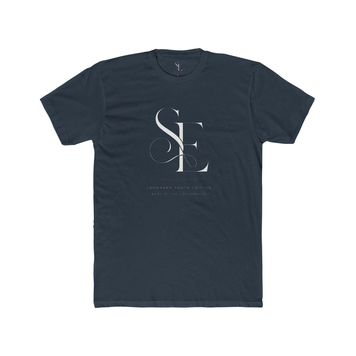 Sahaabah 'SE' Monogram Crew Tee Subtle Modern T-Shirt