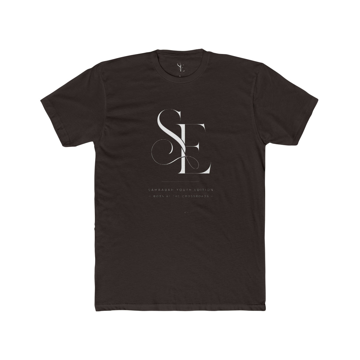 Sahaabah 'SE' Monogram Crew Tee Subtle Modern T-Shirt