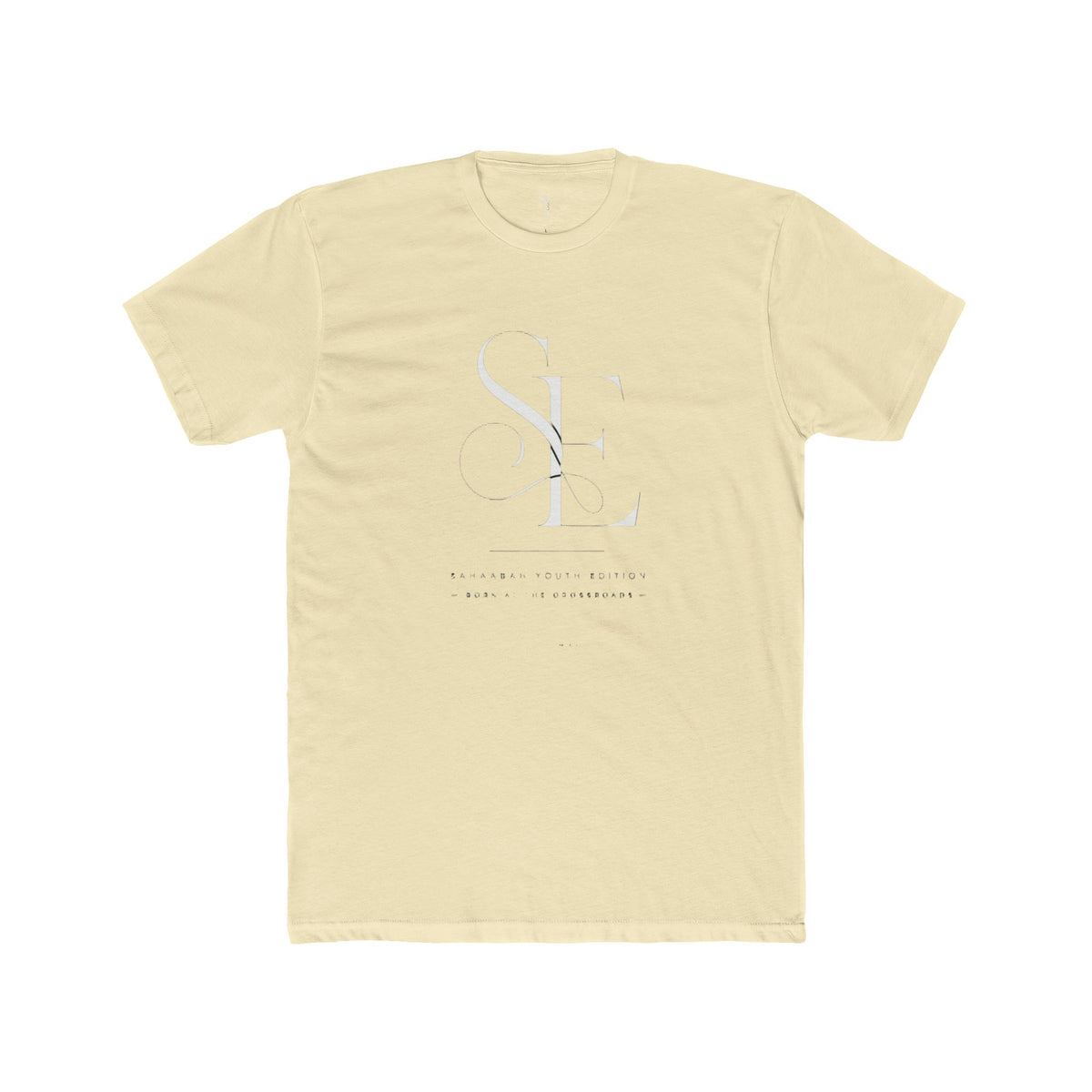 Sahaabah 'SE' Monogram Crew Tee Subtle Modern T-Shirt