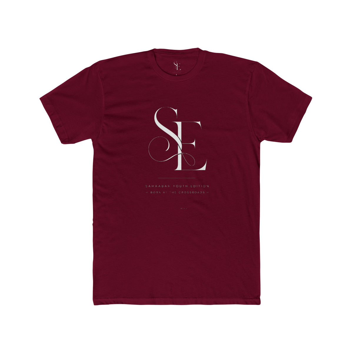 Sahaabah 'SE' Monogram Crew Tee Subtle Modern T-Shirt