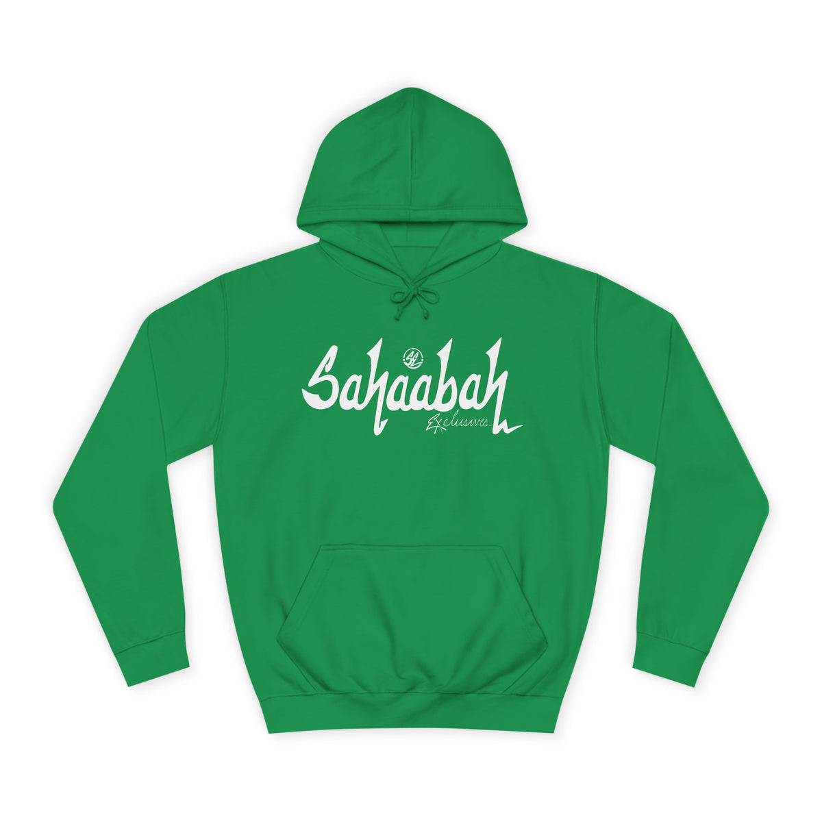 #23 Sahaabah Exclusives Throwback Hoodie — Cozy Script College Pullover