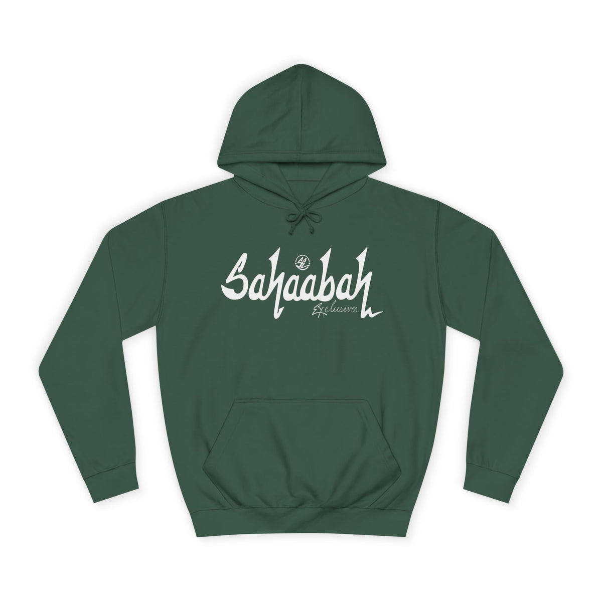 #23 Sahaabah Exclusives Throwback Hoodie — Cozy Script College Pullover