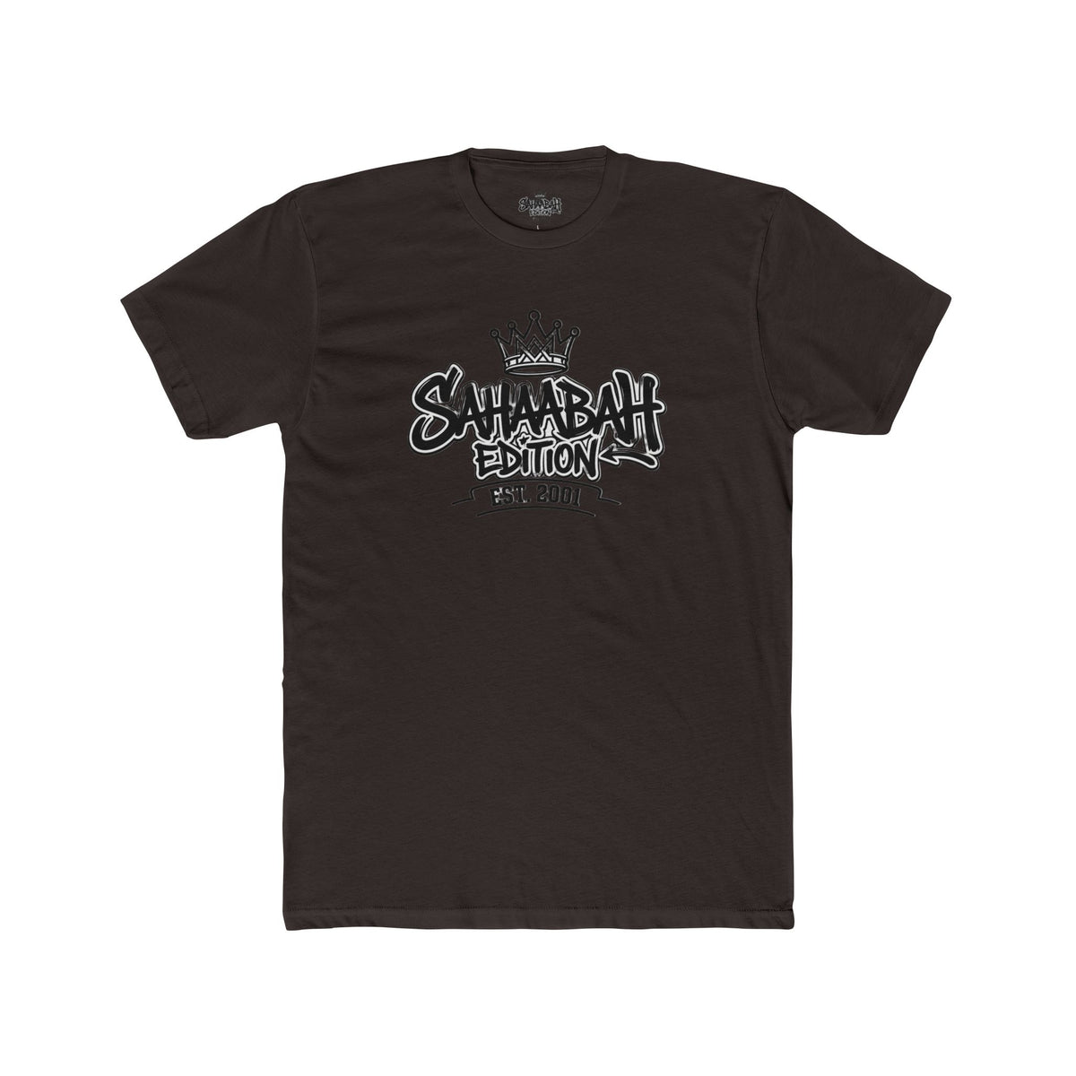 Crew Tee — "Sahabah Edition Crown" Designer Tee