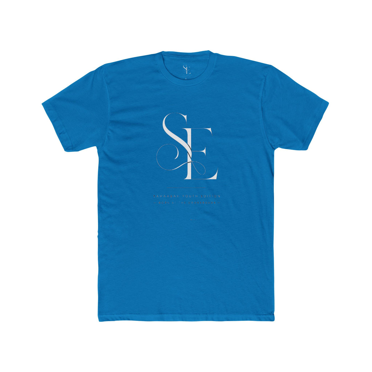 Sahaabah 'SE' Monogram Crew Tee Subtle Modern T-Shirt