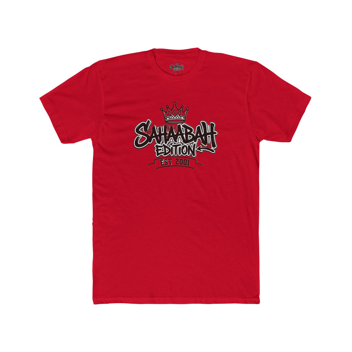 Crew Tee — "Sahabah Edition Crown" Designer Tee