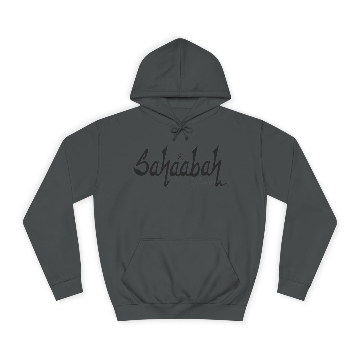 #24 Sahaabah Exclusives Throwback Hoodie — Cozy Script College Pullover