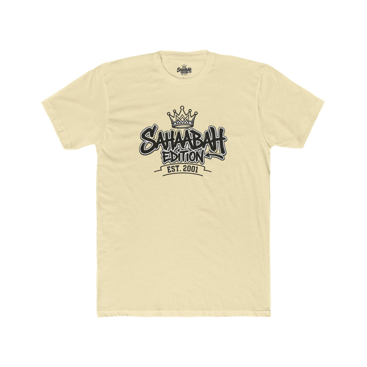 Crew Tee — "Sahabah Edition Crown" Designer Tee