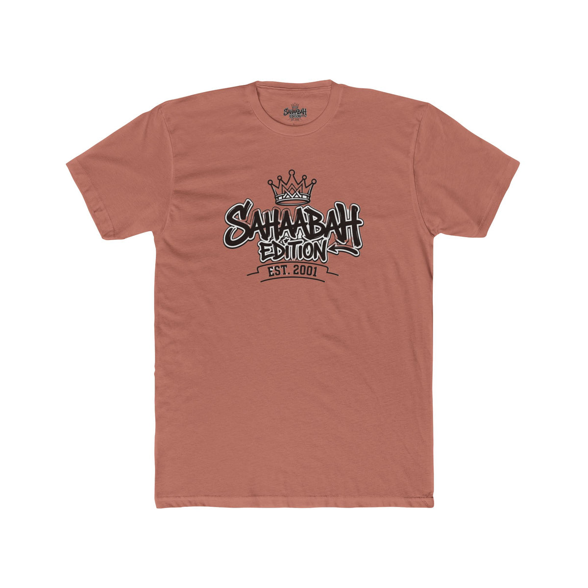Crew Tee — "Sahabah Edition Crown" Designer Tee
