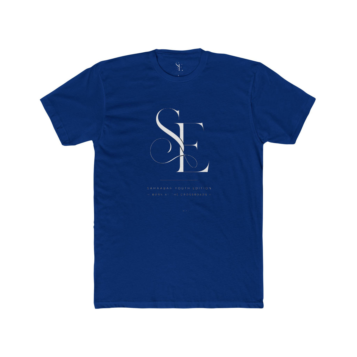 Sahaabah 'SE' Monogram Crew Tee Subtle Modern T-Shirt
