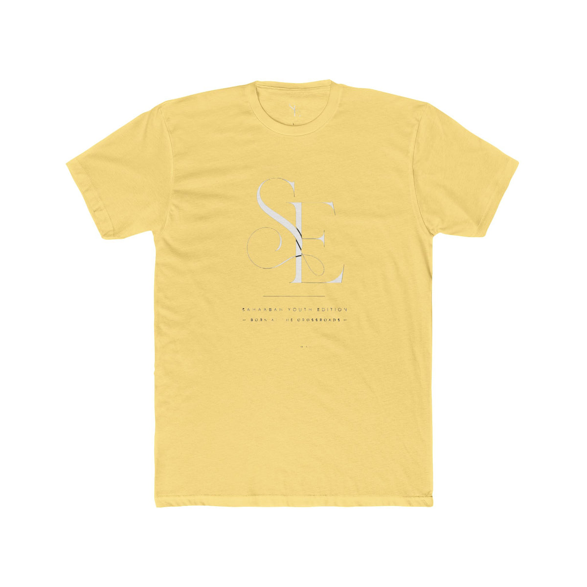 Sahaabah 'SE' Monogram Crew Tee Subtle Modern T-Shirt